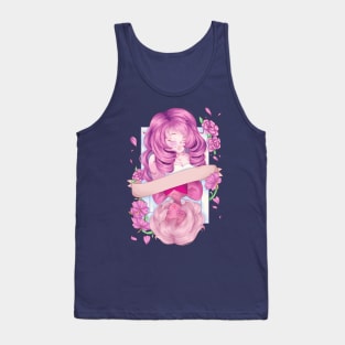 Rose and Pink Tank Top